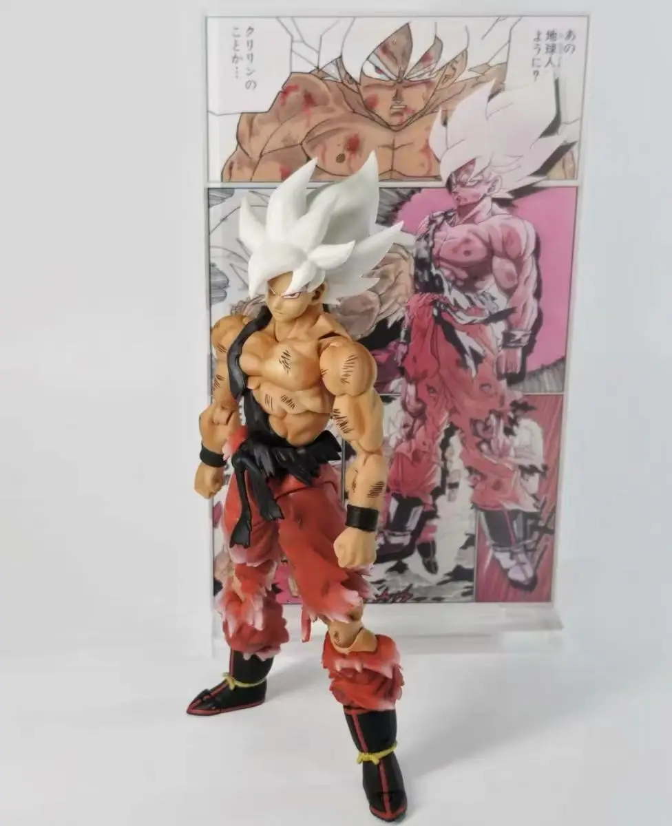 

In Stock Black Hole Toys Dragon Ball Z SHF SSJ Super Saiyan Furious Hero Son Goku Special Version Anime Action Figures Model Toy