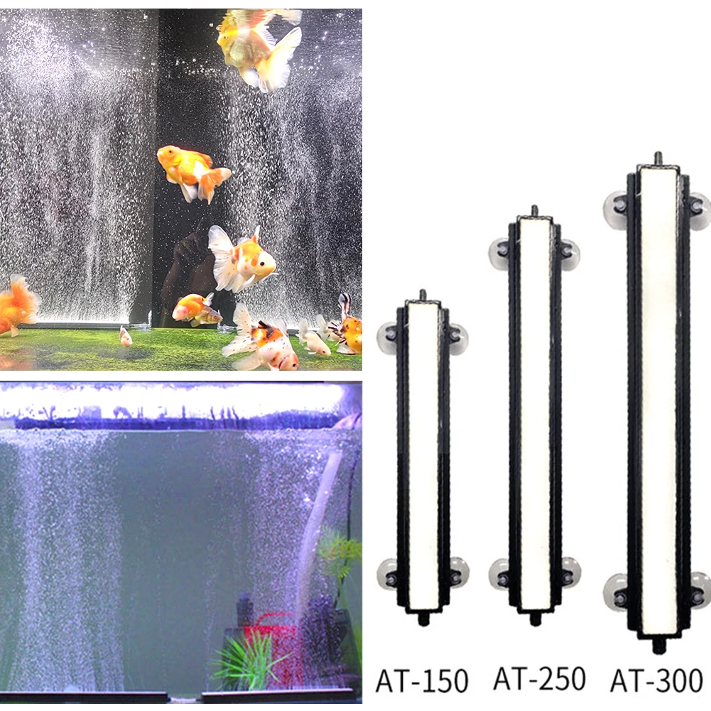 

Fish Tank Bubble Stone Aerator With Strong Suction Cups Air Pump Accessories Suitable For Freshwater Seawater