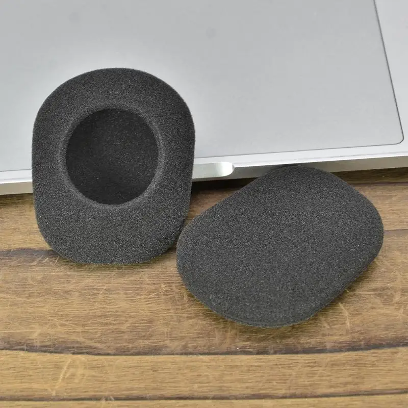 462E 2pcs Soft Ear Pads for 3450XT B350XT Headphones Earmuff Earpads Mic Windshield Suitable for Indoor and Outdoor Use