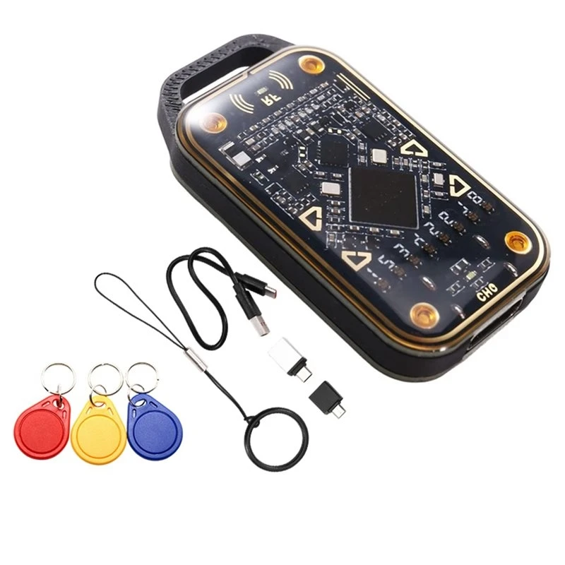 T24C Chameleon V3.0 RFID Smart Chip Emulator Smart Card Reader NFC Read Writer ID IC Smart Card Tag Copyer +3XUID Keychain