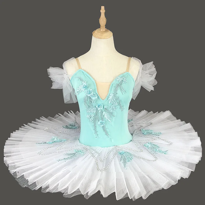 Professional children's ballet performance dress Tutu skirt shapeng gauze skirt girl's swan lake ballet performance Dress NEW