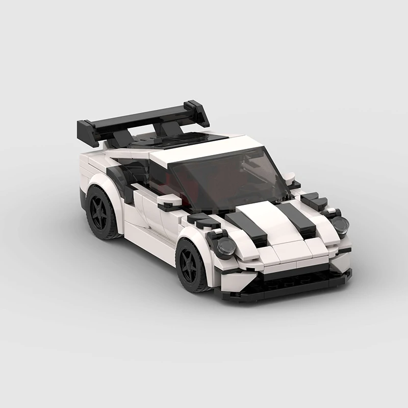 

Children's building block speed champion sports car racing MOC compatible with LEGO puzzle DIY puzzle building toys