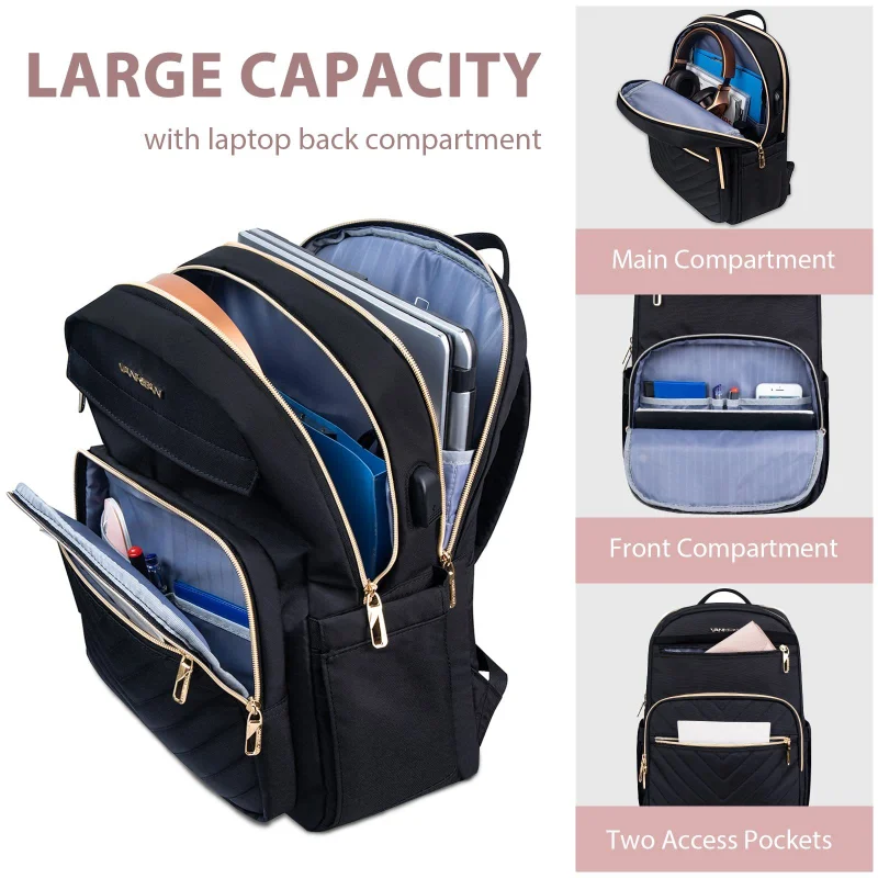 Fashion Women Laptop Bussines Backpack Outdoor Travel Waterproof  Backpack Student School bag Mommy Maternity Bag