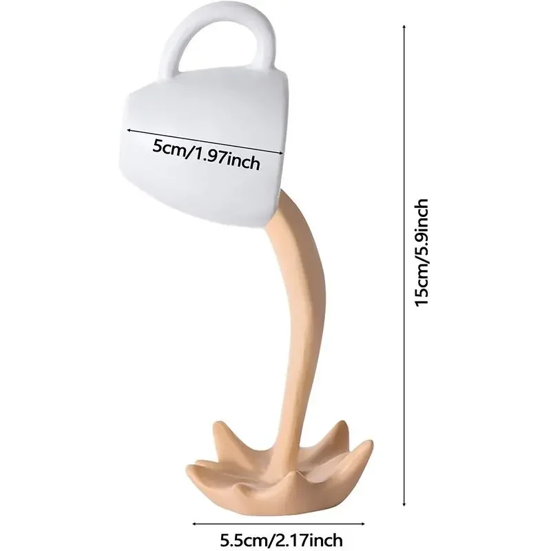 Schwimmende verschüttete Kaffeetasse-Skulptur, Küchendekoration, verschüttete Magie, Ausgießen, Spritzer, kreative Desktop-Dekoration, Heimdekoration – Detail 8