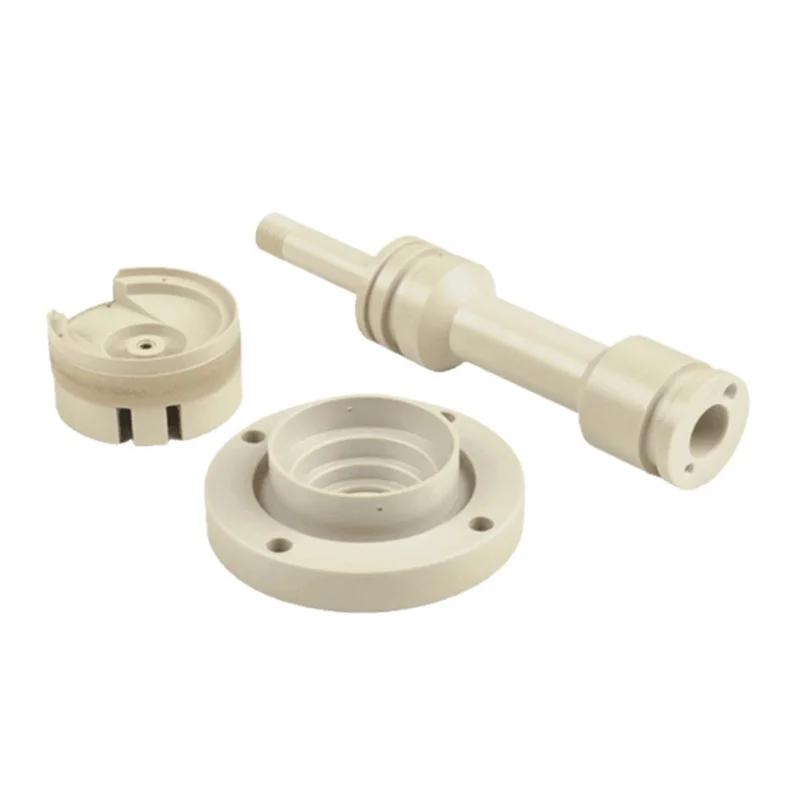 Aerospace plástico acrílico PP PE PC usinado CNC feito sob encomenda parte tolerância de alta precisão 0,01 mm