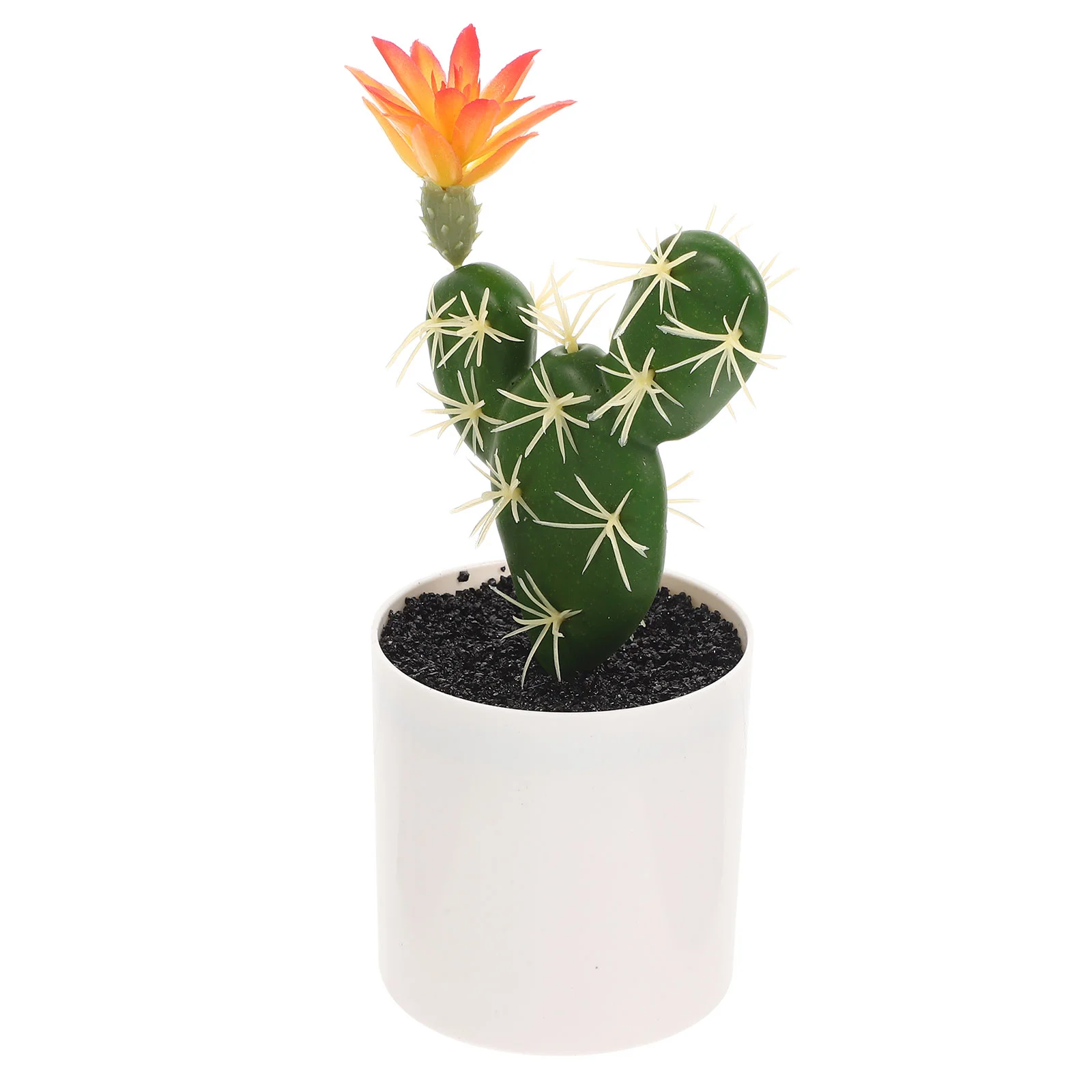 Cactus Simulation Small Bonsai Ornament Fake Household Table Potted Decorative Potting Decoration Tabletop Plant