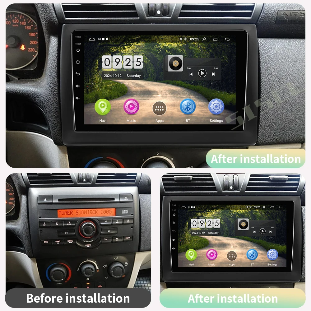 For Fiat Stilo 2001 - 2010 2K QLED Android 13 Car Radio Multimedia Video Player GPS AI Voice CarPlay 4G Stereo Head Unit