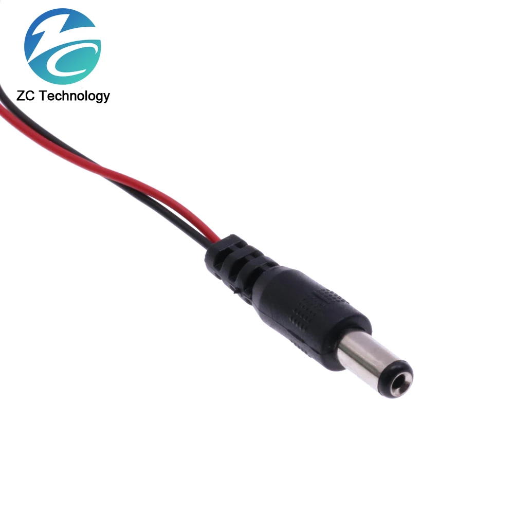 DC 9V Battery Button Power Cable Battery Buckle Snaps Power Cable Connector DC5.5*2.1 For Arduino