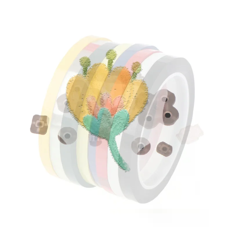 1pc 5/8mm Length 66M 5S Desktop Positioning Tape Marking Tape Whiteboard Color Discrimination Warning Drawing Grid Line