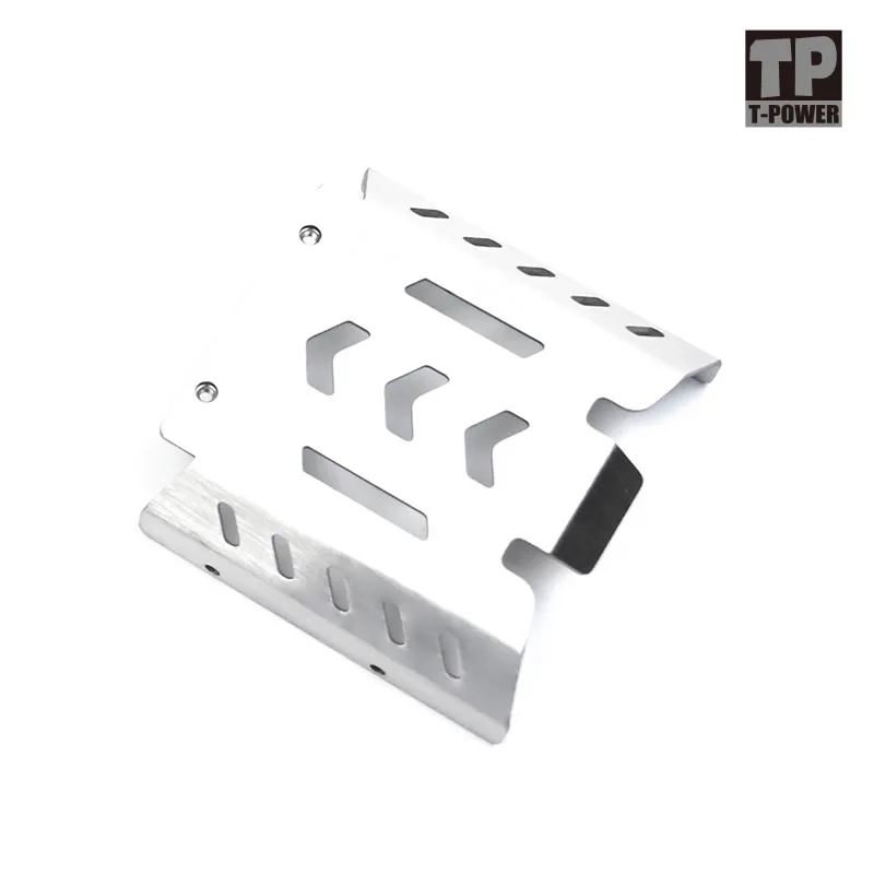 TP โลหะแชสซีเกราะสําหรับ TRACTION HOBBY KM F150 1/8 รุ่น RC Crawler การปรับเปลี่ยนอุปกรณ์เสริม