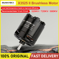 Original SunnySky X3525 II 520KV 720KV Brushless Motor X series for FPV Multicopter RC Quadcopter