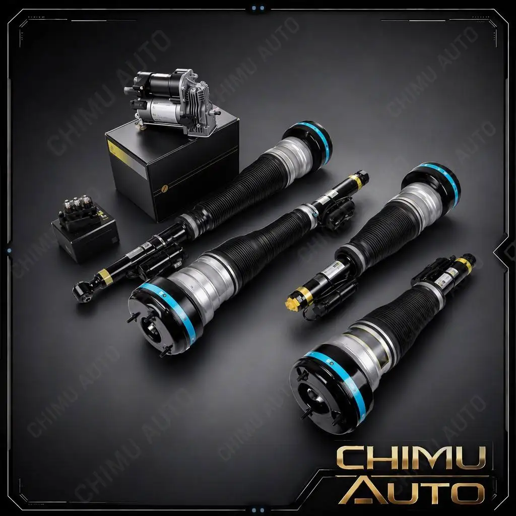 【CHIMU AUTO】 for Mercedes-Benz S-Class W221 2007-2012 4Matic Front Air Suspension Shock Absorber Strut Assembly 2213200438 Pro