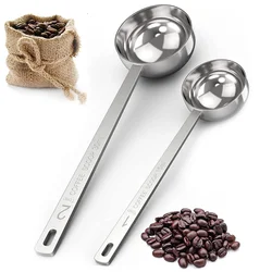 Punana Stainless Steel Coffee Scoop, Tablespoon Measuring Spoon Long Handle Coffee Spoon for Kitchen Cafe Making