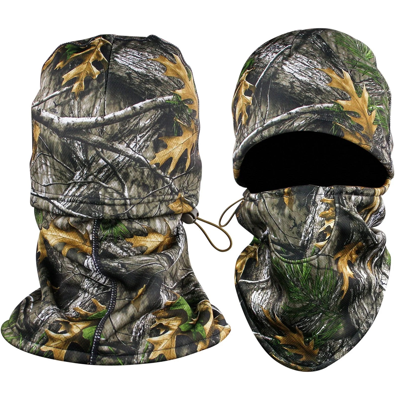 Gorro táctico invierno camuflaje biónico a prueba de viento exterior - imagen 2