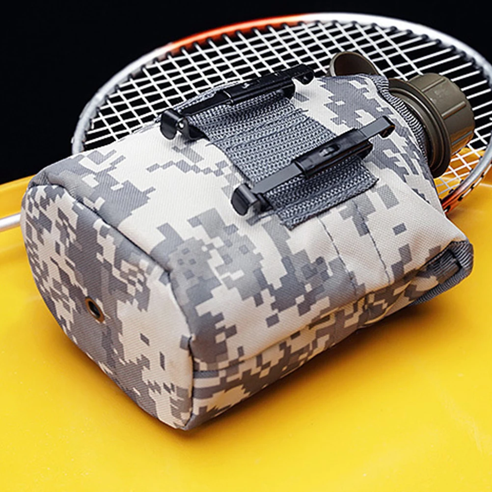 

1 Set Camouflage Military Canteen Leakproof Outdoor Water Bottle Food Grade Camping Hiking Mountaineering Canteen With Cover
