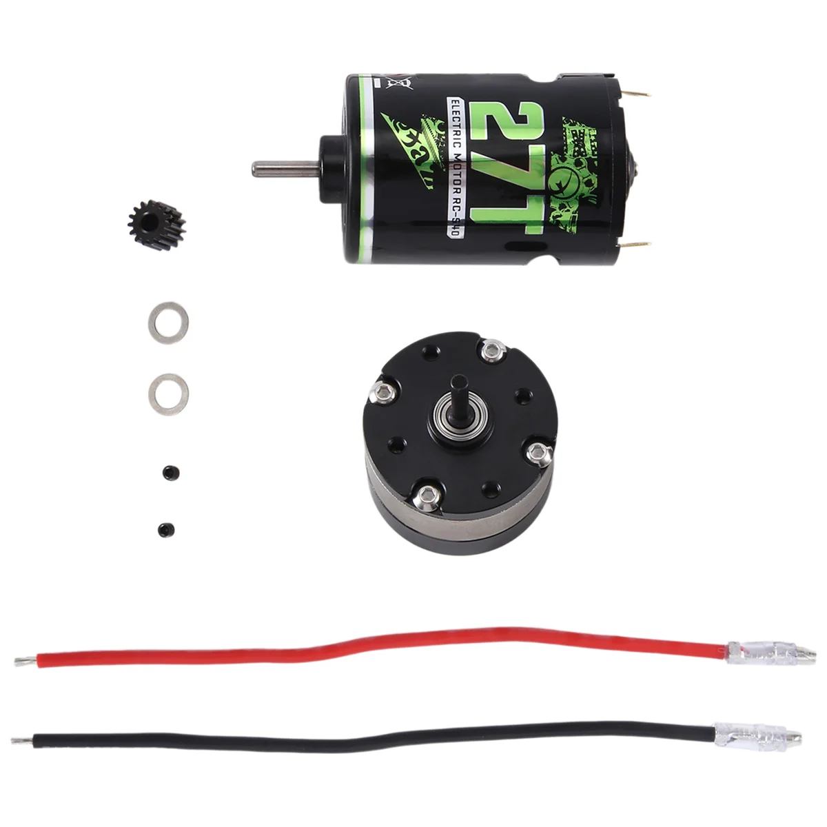 محرك AC22 540 ناعم ومخفض نسبة 1: 4.2 كوكبي لسيارة زاحفة RC 1/10 TRX4 محوري SCX10، 27T #6