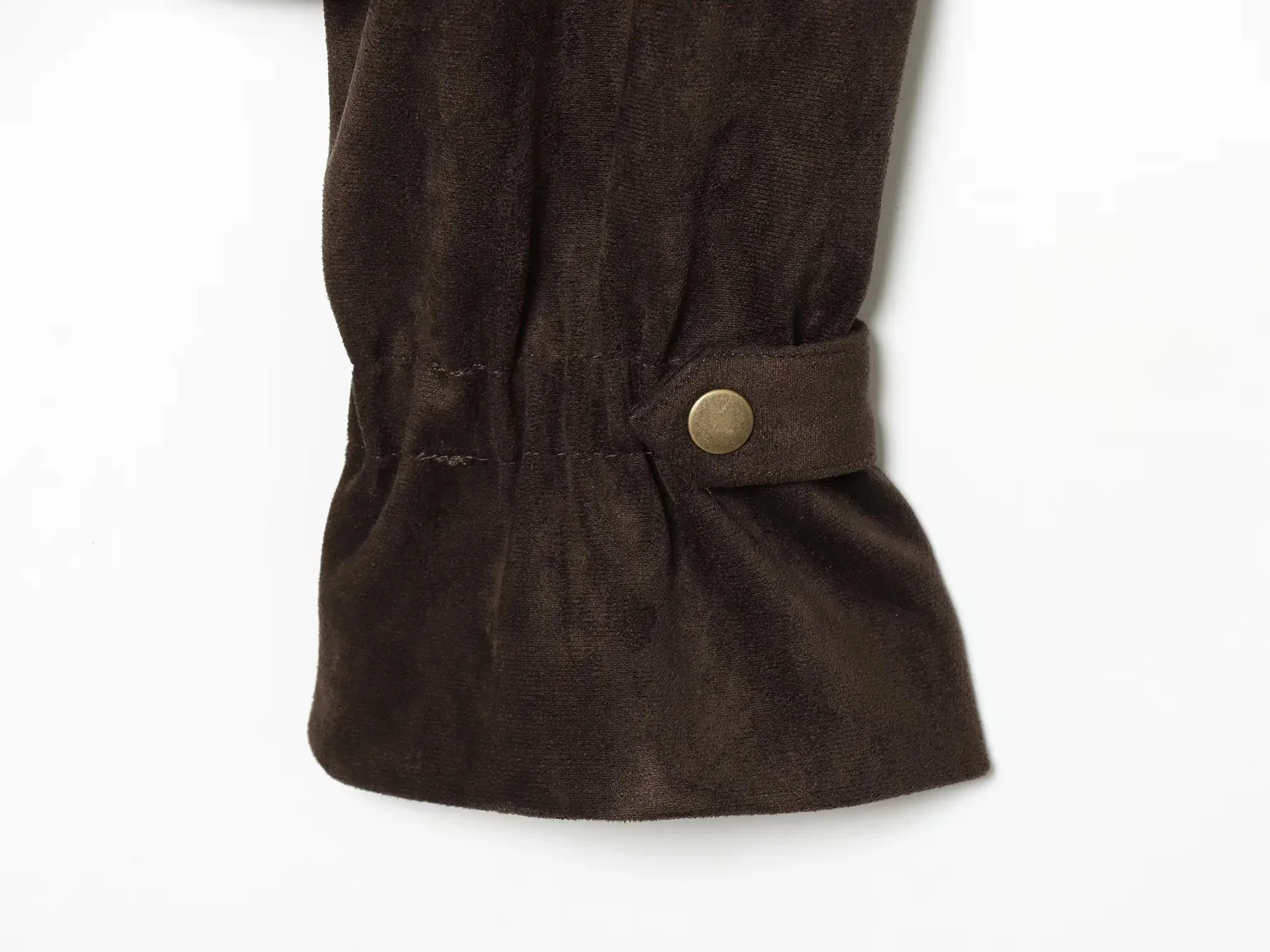 Damen 2026 Herbst Winter Retro Elegante Jacke Damen Kunstwildleder Lässiger Schicker Reißverschluss-Mantel Trendiger Streetwear-Pendlermantel Brauner Damenmantel – Detail 11