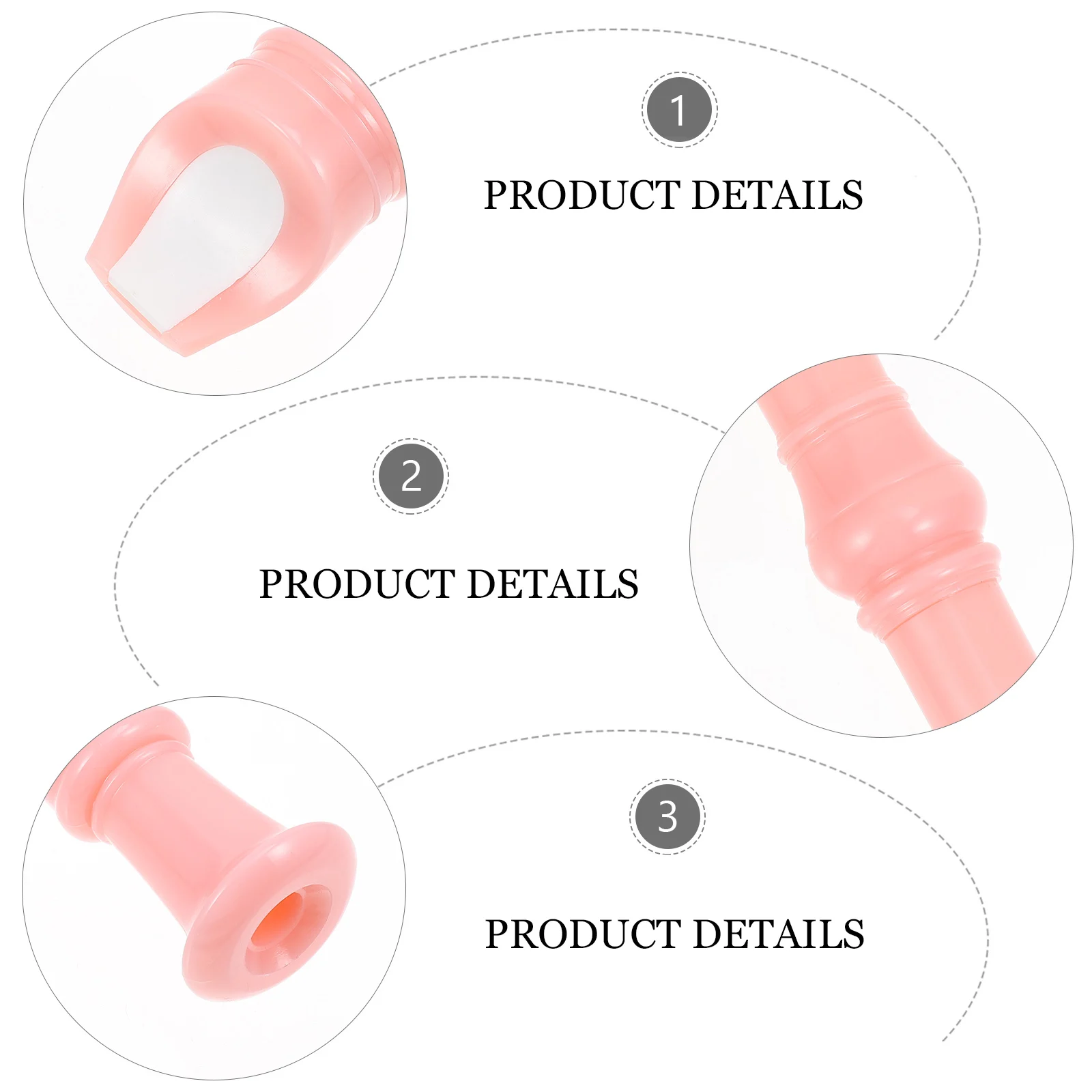 

1Set 8 Hole Clarinet Pink Kids Soprano Recorder Beginner Educational Instrument Music Flute Children Instrument