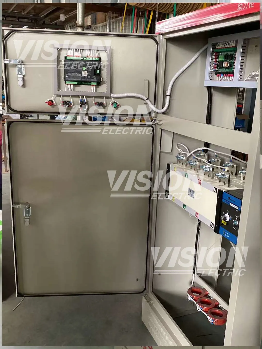 VISION ATS 800A Generator Sakelar Transfer Otomatis Daya Ganda ATS 4P 4 Tiang