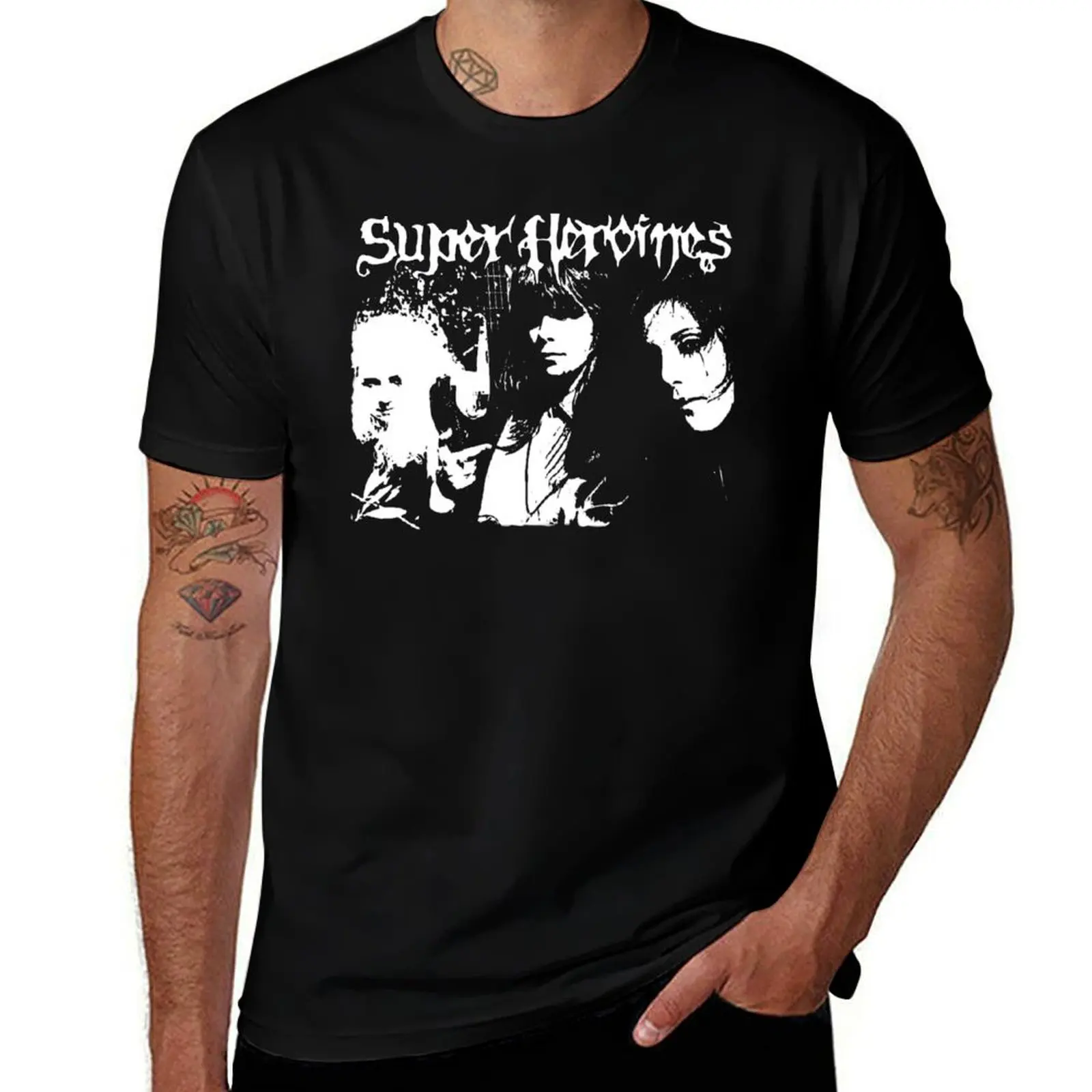 

SuperHeroines T-Shirt man t shirt cotton high quality man t shirt designer