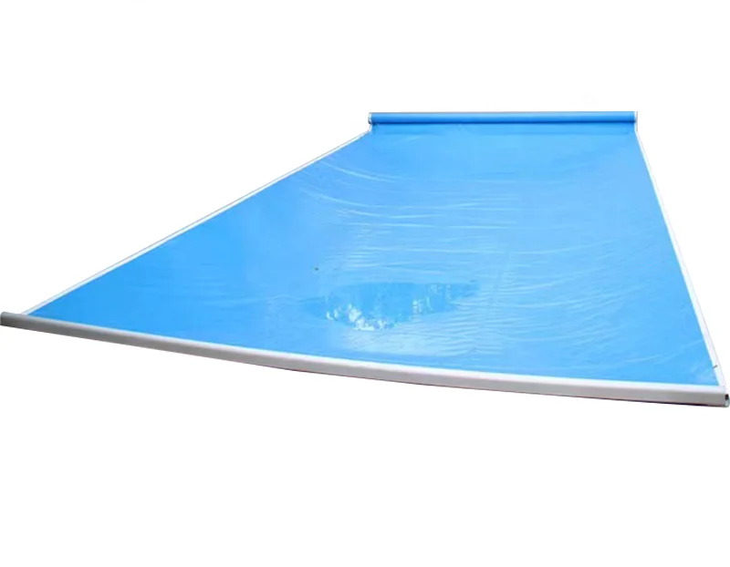 Accessories Fully Automatic Metal Shaft Swimming Pool PVC Cover