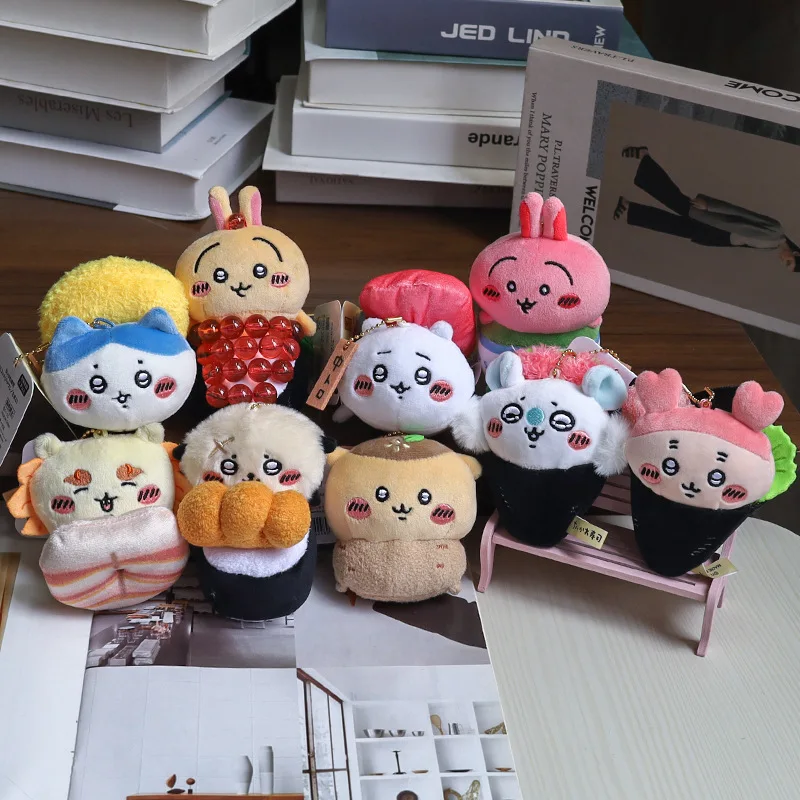 

Суши Чиикава плюшевая подвеска плюшевая кукла Усаги кукла Икра Хачиэджер Ракко сумка кулон брелок плюшевая кукла сумка подвесной подарок