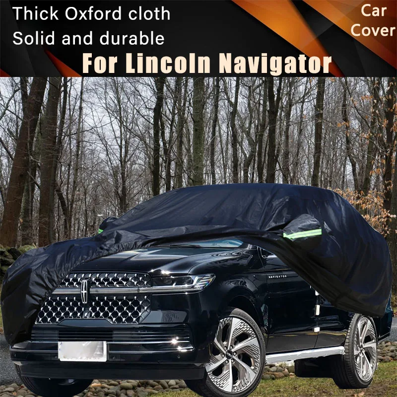 

For Lincoln Navigator Car Full Outer Covers Outdoor Waterproof Dustproof Sun Rain Snow Protection Exterior Car Accessories