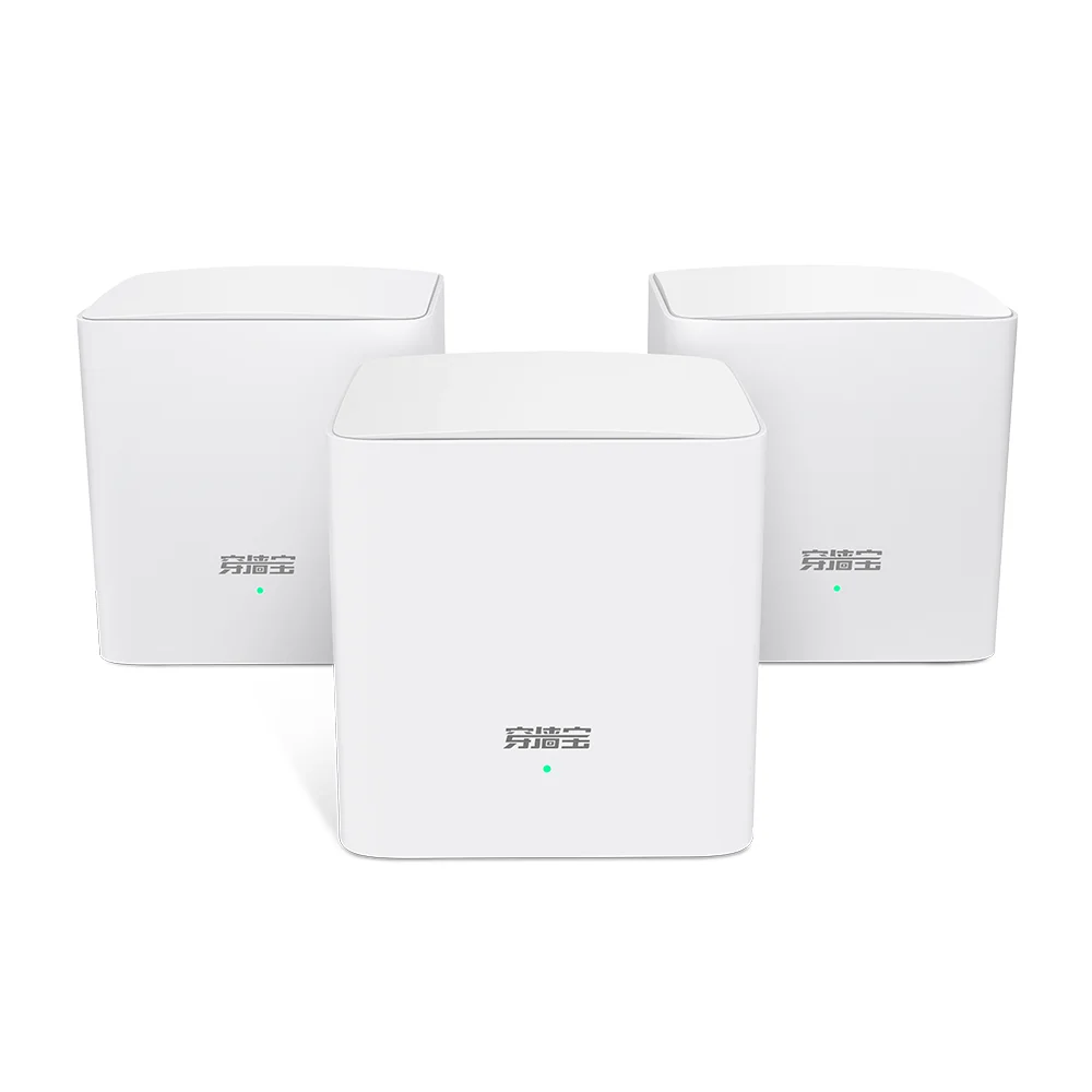 Tenda MW5G Mesh5 Nova Mesh Wireless Wifi Gigabit Router AC1200 Dual-Band Whole Home Coverage System Wireless-AC Bridge Repeater