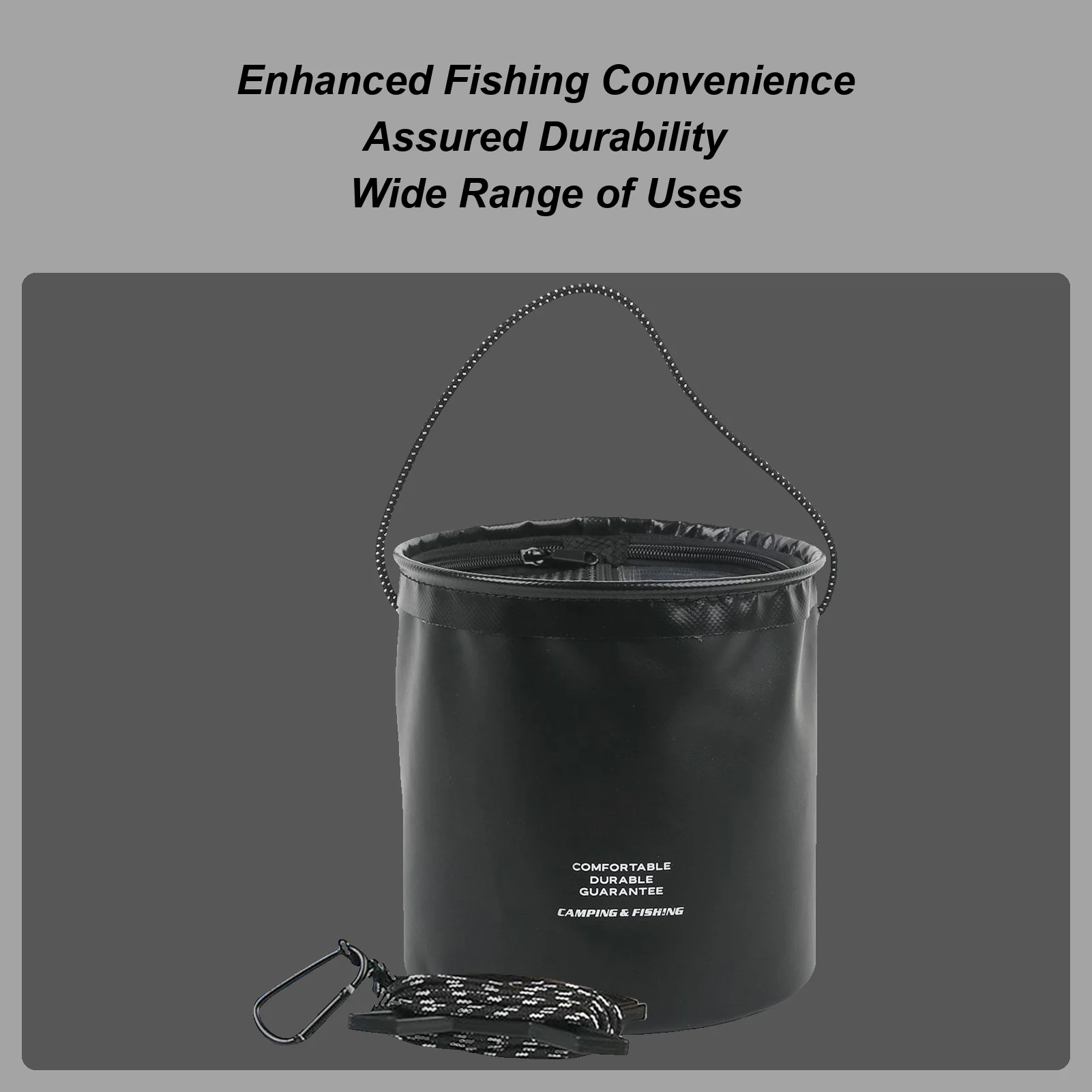 4L Fishing Bucket D…
