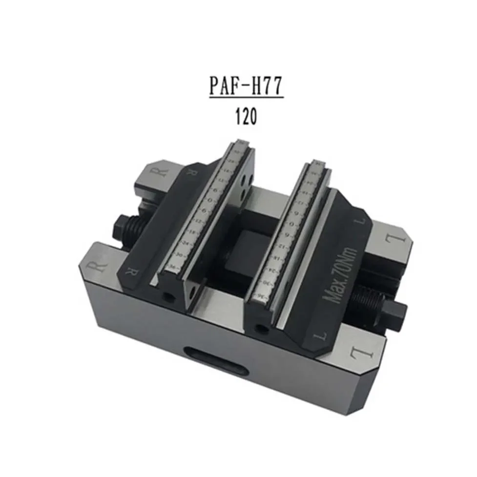 High Precision Self-Centering Vise PAF-H77 Self-centering Vise Center Vice Fixture Tooling For Wire EDM PAF-H77-85/120/160/200