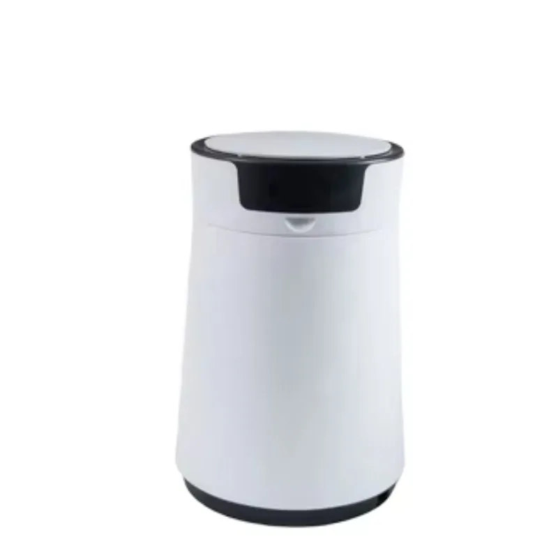 Smart sensor self-changing automatic self-sealing trash can