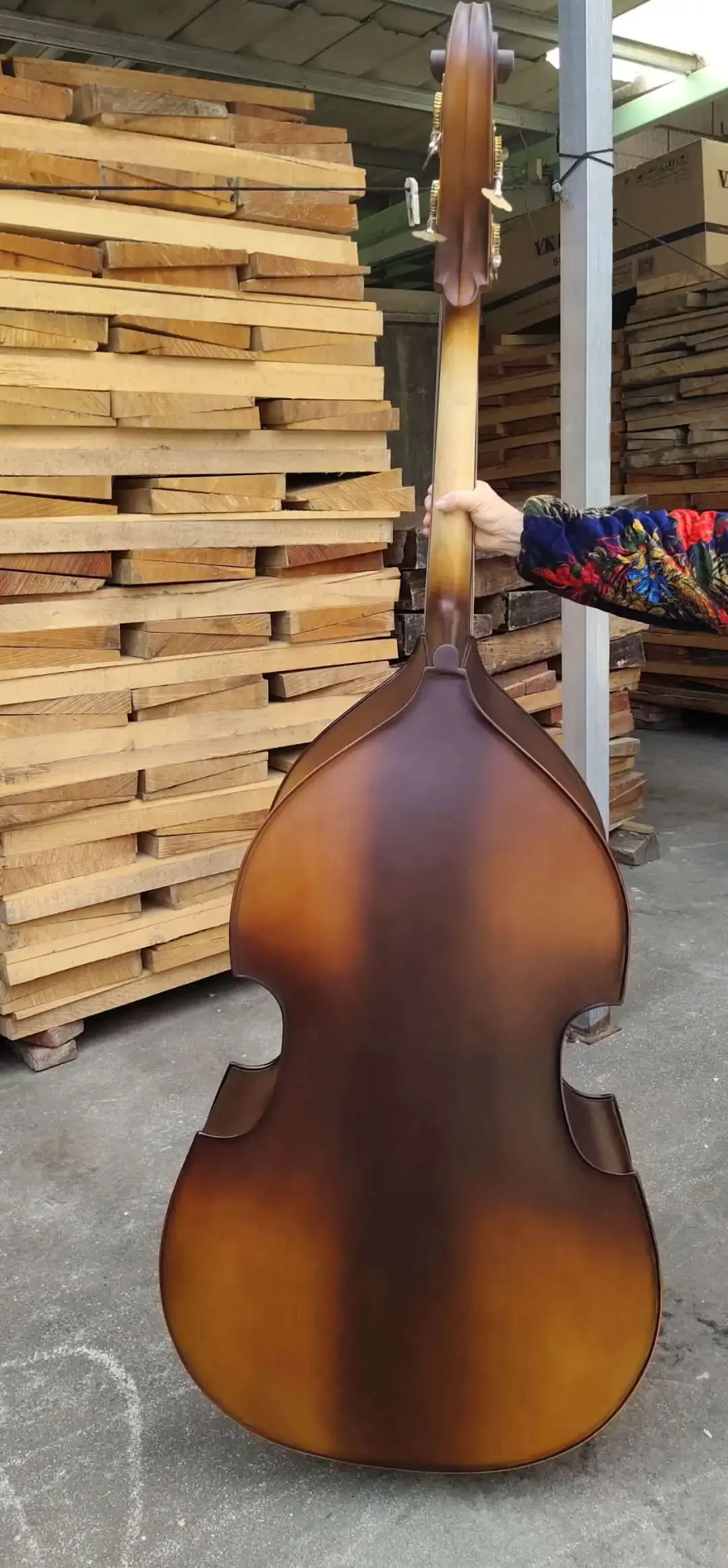 The Fine Quality Factory Wholdesale Laminated Handmade Instrument Double Bass