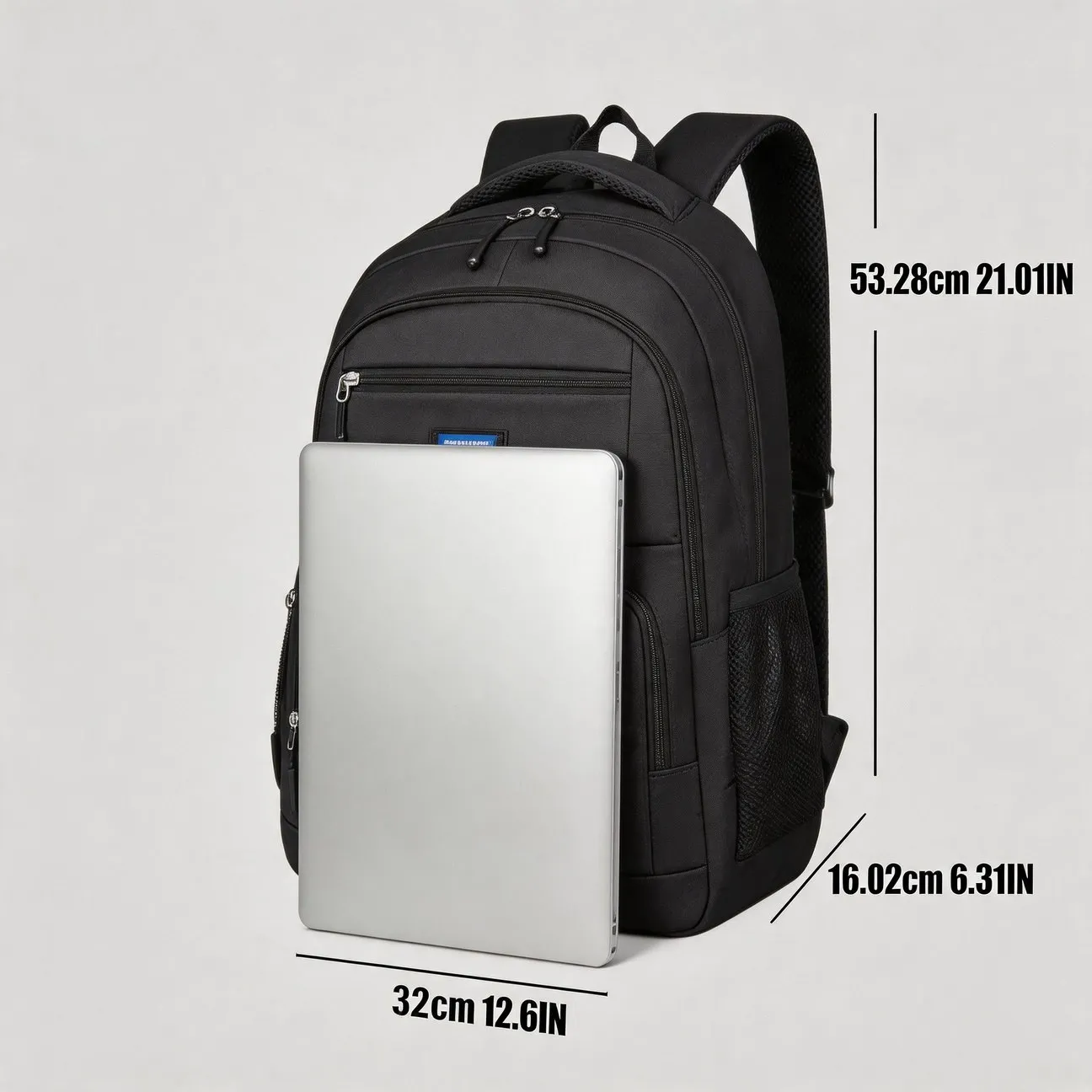25L Simple Backpack Daily Commute Outdoor Travel Laptop Compartment Lightweight Casual Daypack
