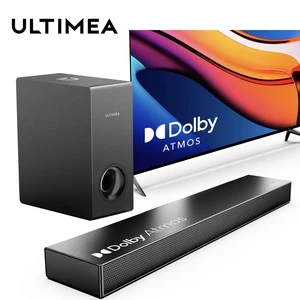 Soundbar ULTIMEA 190W 2.1 dengan Dolby Atmos, Sistem Suara Surround 3D dengan Subwoofer untuk TV, Speaker Bluetooth Home Theater 6 penjualan terbaik dolby atmos tws - №