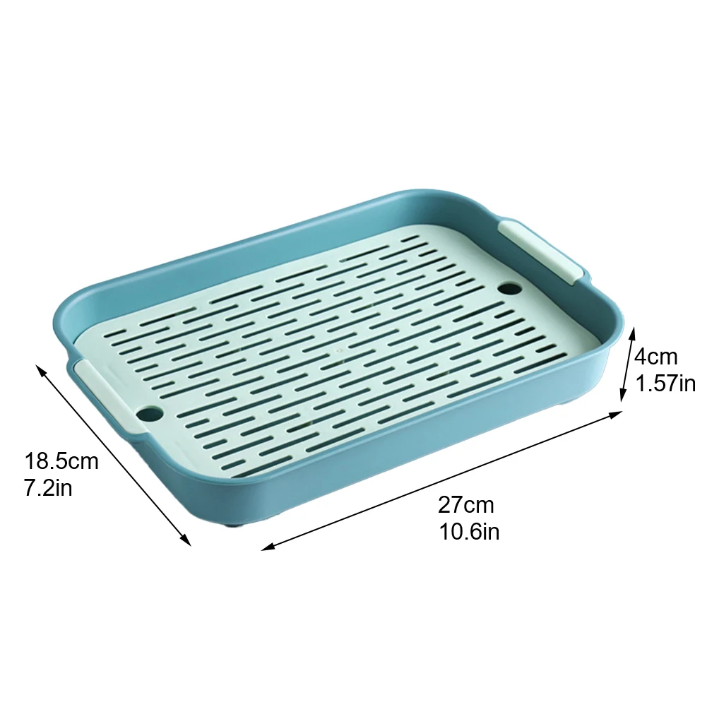 Rabbit Litter Box Small Pet Toilet Tray Rabbit Guinea Pig Litter Tray Toilet Box Detachable Mesh For Small Animal Supplies