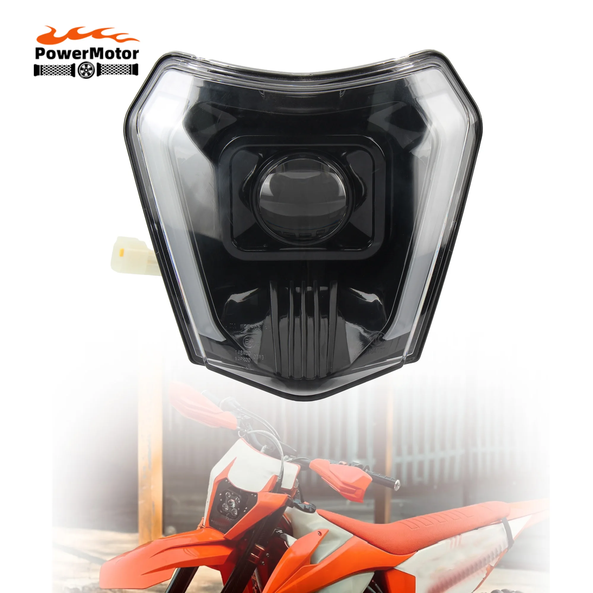 

Motocross LED Headlight Wick For KTM EXC XCW XC SX-F XC-W TE TC FE 125 250 300 350 450 530 Motorcycle Headlamp Parts Enduro