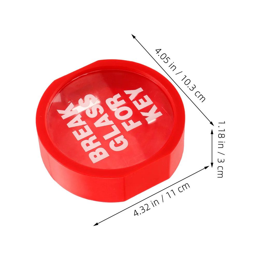 2Pcs Emergency Door Lock Box Wall Mounted Fireproof Key Safe Lockbox for Home Office School Secure Combination Lock