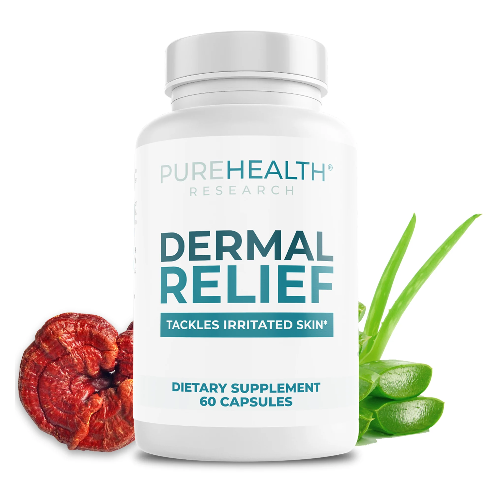 

Dermal Relief Supplements - Promotes Skin, Hair and Immune Health, Keeps Skin Hydrated & Bright, Reduces Wrinkles and Anti-aging