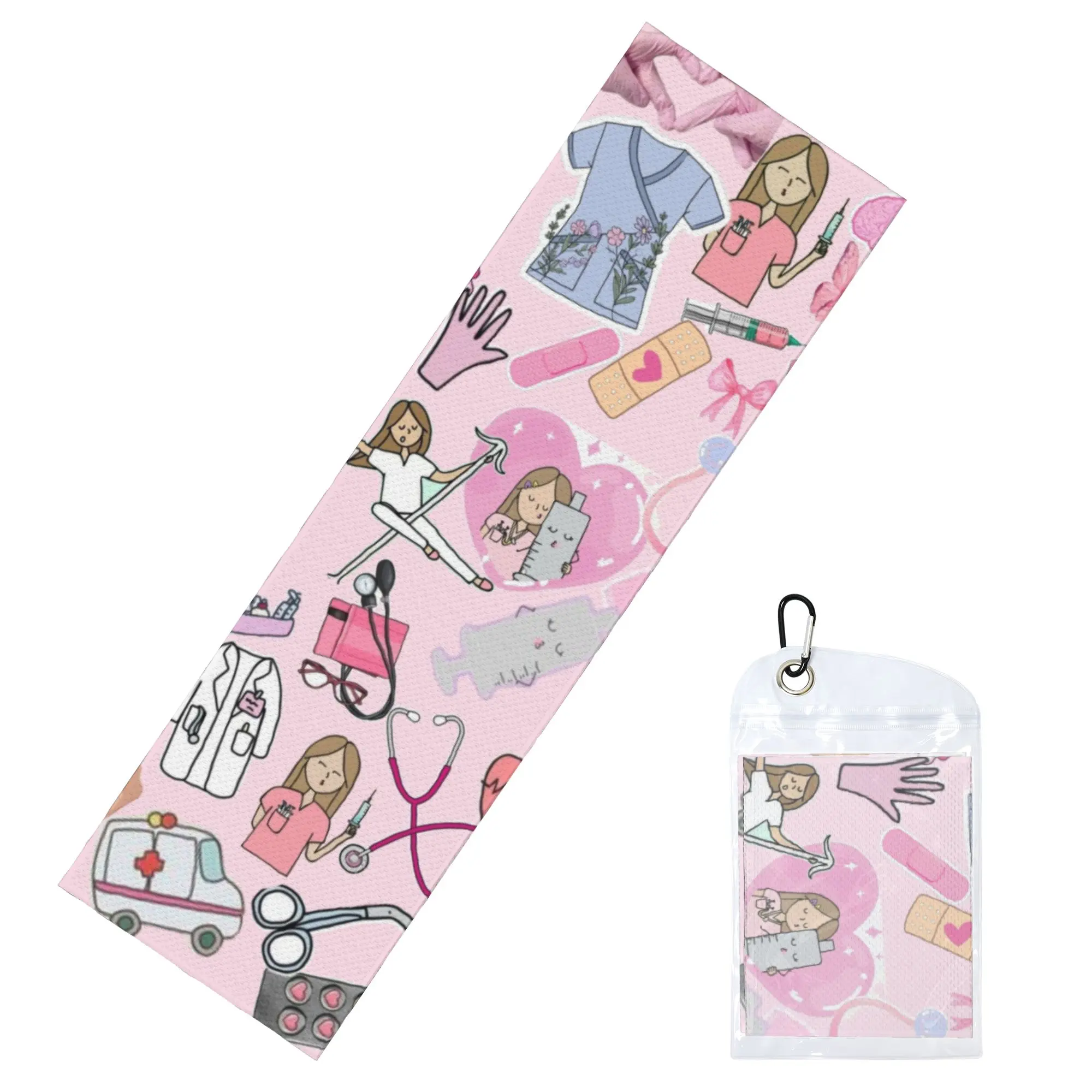 Enfermera En Apuros Doctor Nurse Medicine Cold Exercise Towel  Yoga And Fitness Running Outdoor Activities Travelling Towels