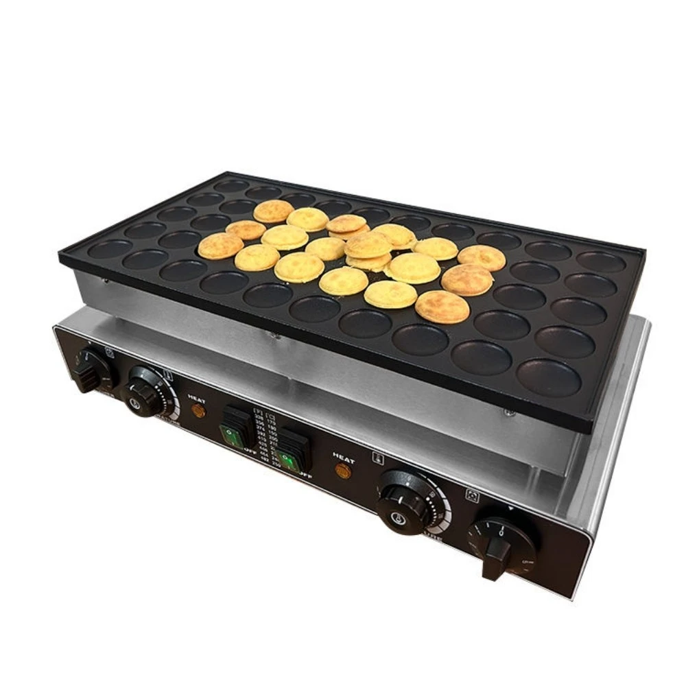 

1700W Electric Non-Stick Mini Crepe Maker - Multifunctional Stainless Steel Pancake Machine for Home/Commercial Use, Easy Clean