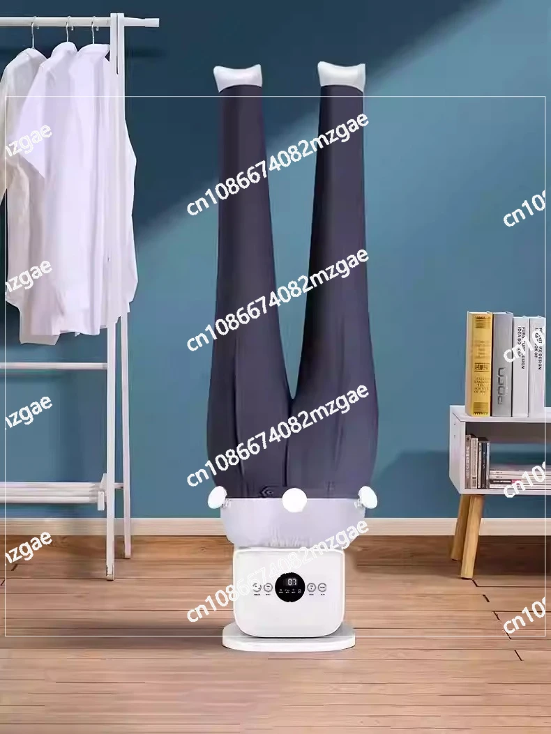 مناسبة لمجفف حديد متعدد الوظائف بقدرة 1250 وات للاستخدام الداخلي، ومجفف هواء ملابس أرضية منزلية محمولة قابلة للطي