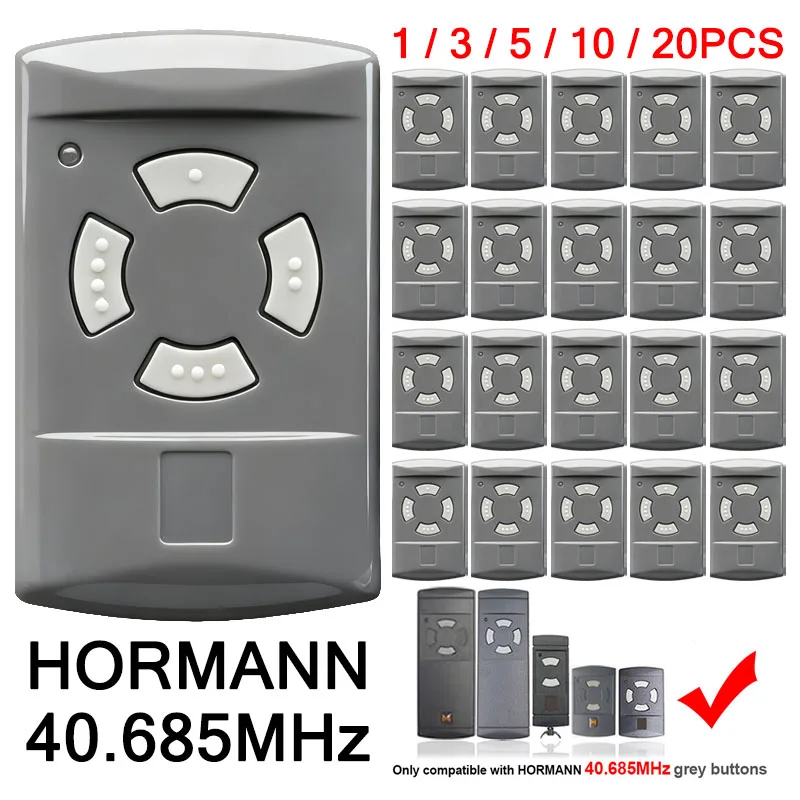 عرض خاص HORMANN 40MHz HSM4 HS4 HSM2 HSE2 HS2 جهاز نسخ جهاز التحكم عن بعد الخاص بالمرآب 40.685MHz فتاحة باب المرآب 40685 ميجاهرتز