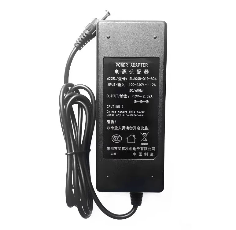 

Genuine SLA048-D19-B04 19V 2.52A Power AC Adapter Charger Monitor Power Supply 5.5*2.5mm