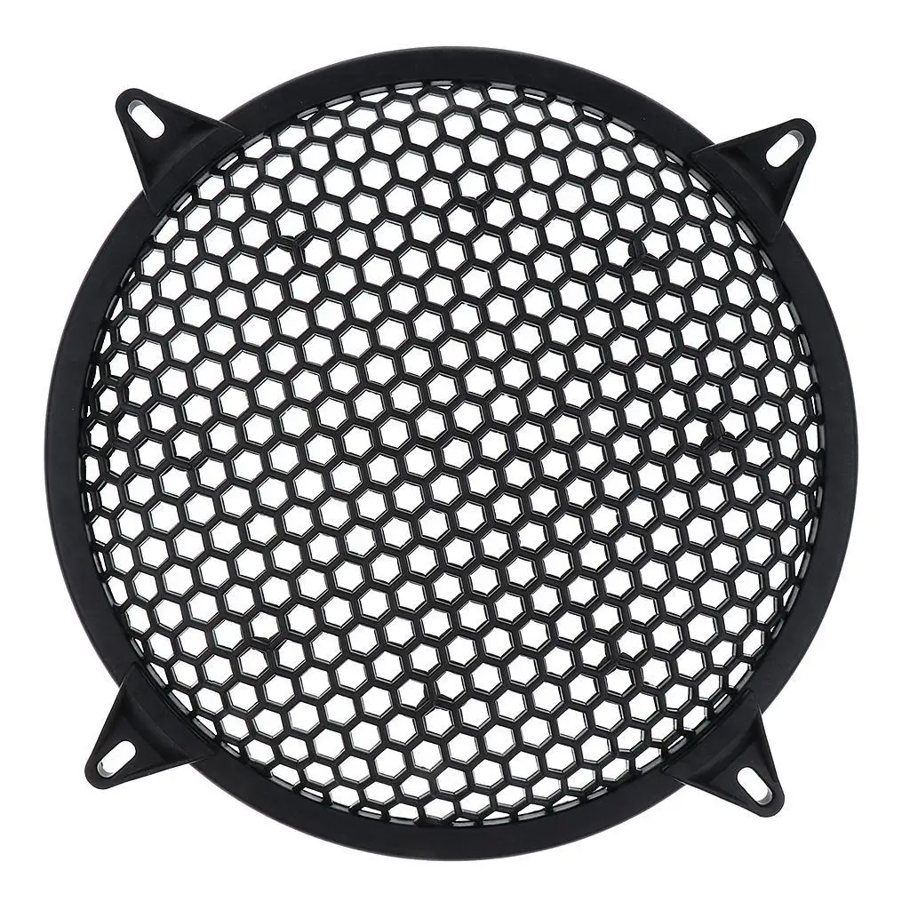 Universal Car Plastic Speaker Subwoofer Amplifier Cover Grill Mesh 6 Inch