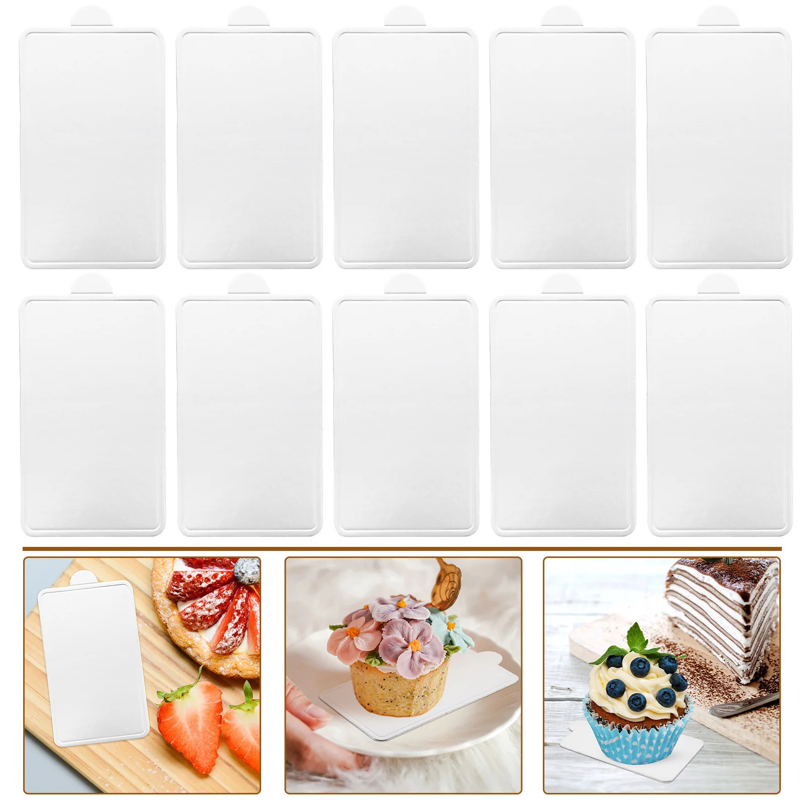 100 pezzi tavole per torte mousse di carta mini basi espositive compleanno festa di nozze basi per dessert porta torta usa e getta fornitura di cottura