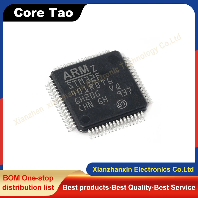 1 قطعة/الوحدة STM32F401RBT6 STM32F401 401RBT6 LQFP64 رقائق متحكم في المخزون