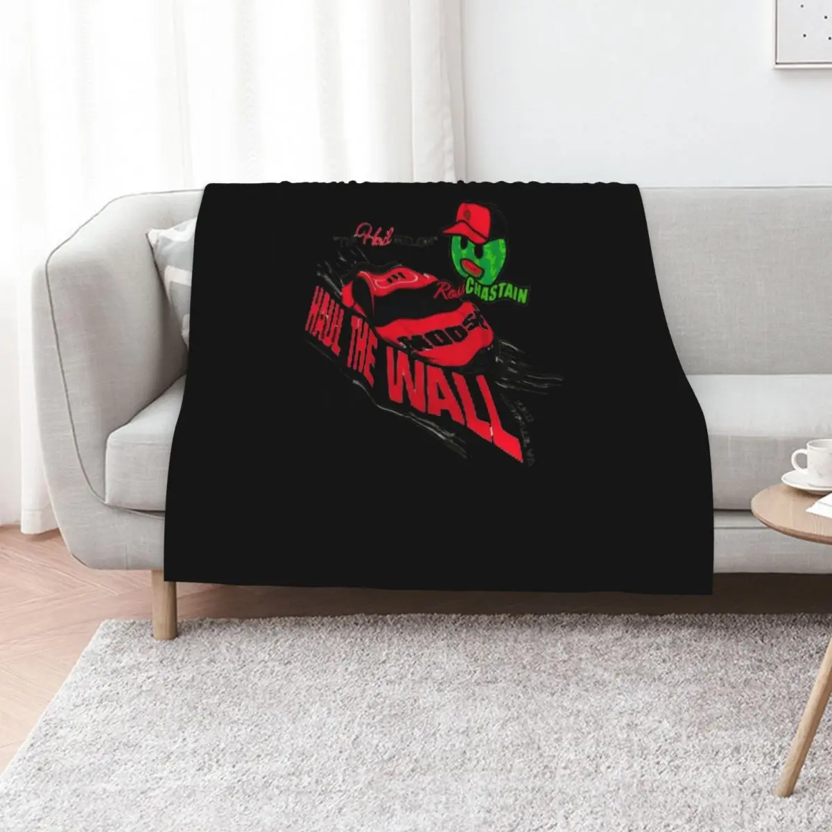 Ross Chastain Haul The Wall Hail Melon Throw Blanket Thermal Travel anime Extra Large Throw blankets ands Blankets