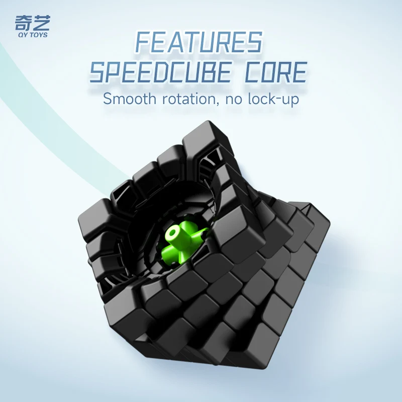 QiYi-Cubo mágico profesional Speedcube para niños, rompecabezas de velocidad 5x5x5, Qizheng W, 5x5, regalo de juguete para niños, QY, Cubo mágico