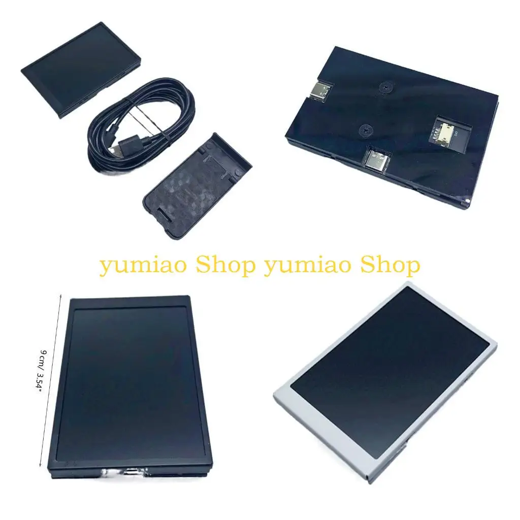 

587B 3,5-дюймовый IPS Type-C USB-дисплей Мини-монитор Компьютерный дополнительный экран CPU GPU