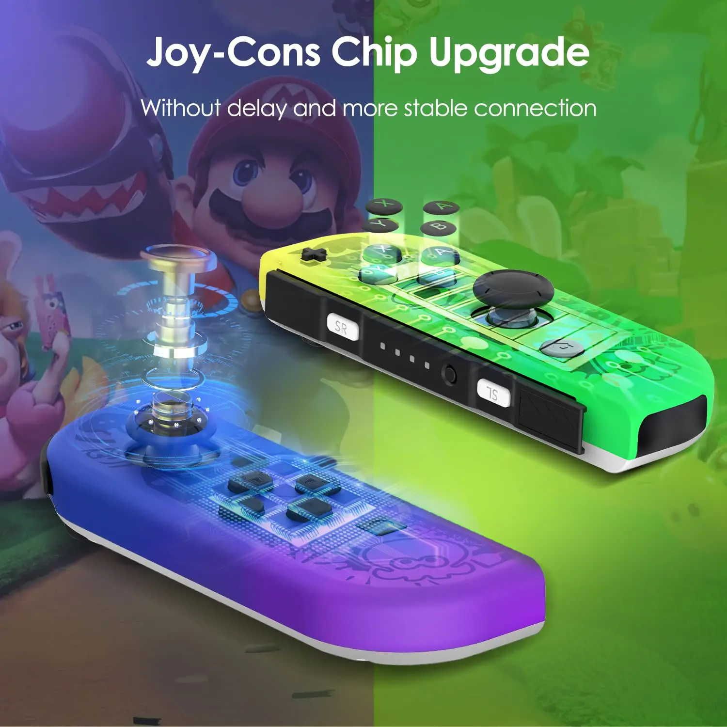 2026 New BT 5.2 For Joy Controller Switch L/R for Nintendo for Switch/Lite/Oled for JoyCon Gamepads Joystick with Dual Vibration image 3